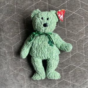 Ty Beanie Babies Shamrock Bear